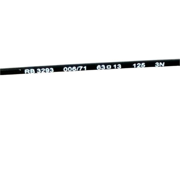 NWT/ NIB Ray Back 63MM Black Metal Aviator Sunglasses - Picture 6 of 14